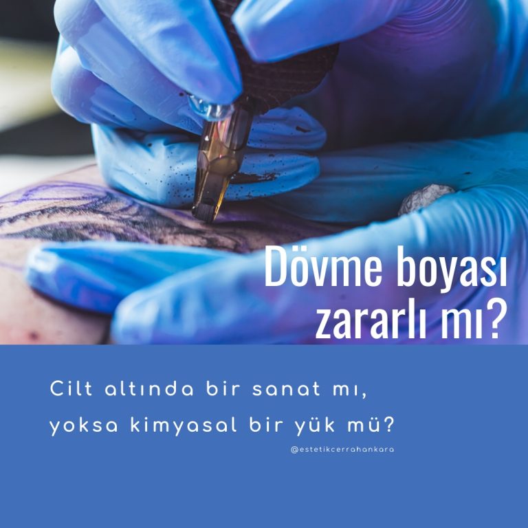 Dövme Boyaları Zararlı mı?