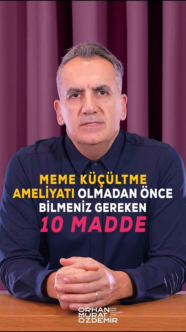 Meme Küçültme Ankara 1 meme küçültme ameliyatı öncesi video